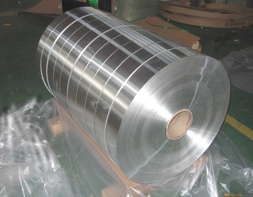 Alloy Aluminum Strip Roll Thickness 0.2-0.4mm For GLS Lamps / Tube Lights