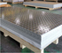 Sliver AA3003/ AA 5052 Aluminium Checker Plate Sheet For Anti - Slipping Floor