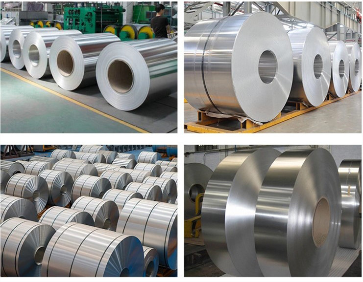 15 - 25um Aluminum Coated Coiling Rolling 6000mm PVDF RAL Color
