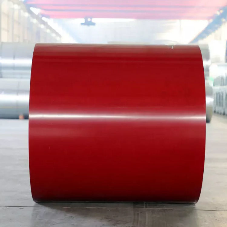 Galvanized Coated Cold Rolled Coil Ppgi Prepainted Steel 600Mm 1250mm Width