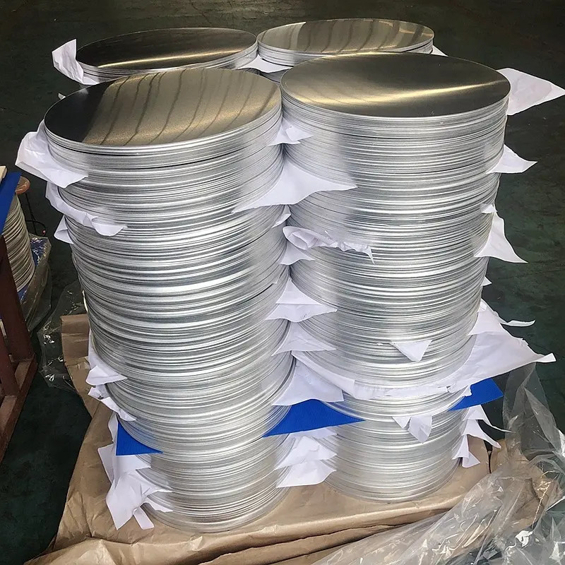 1100 5052 Aluminum Round Plate Discs 10.0mm Etc. Processing Technology
