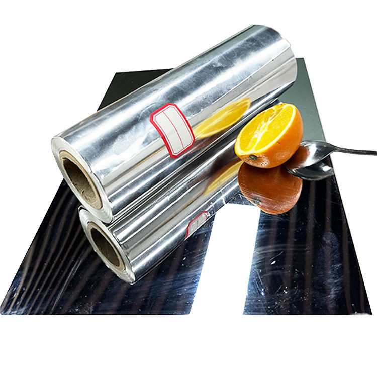 Food Grade Kitchen Aluminum Foil Roll Coil 30mic For Cooking Frozen Barbecue