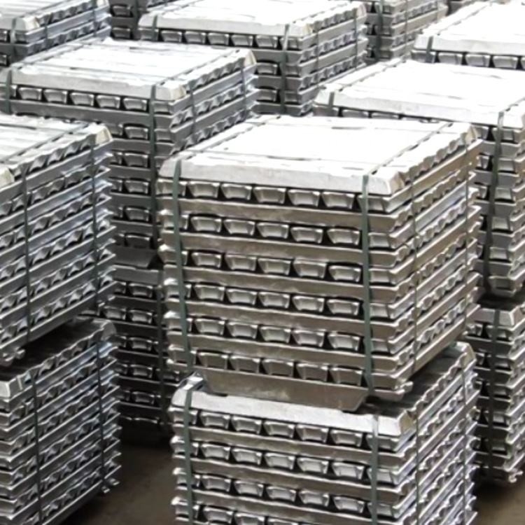 Aluminum Alloy Ingot Adc12 99.7 A7 A Grade Aluminum Ingots