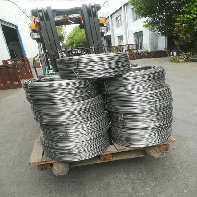 Er5183 Aluminum Alloy Welding Wire Er4043 Er5356  For Construction