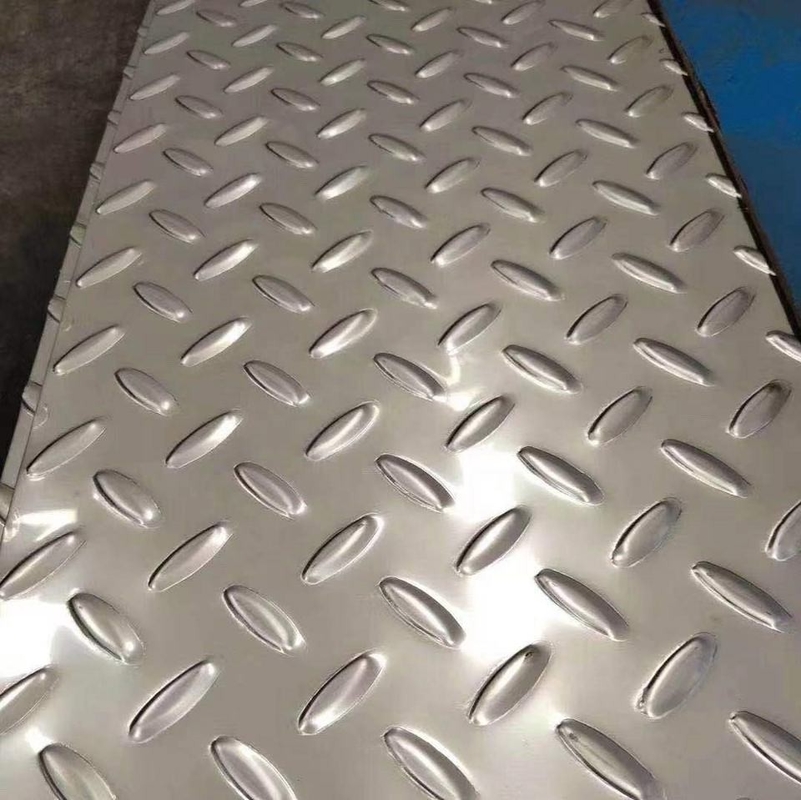 1100 Aluminum Checker Plate Sheet 4x8 Embossed Sheet T351-T851