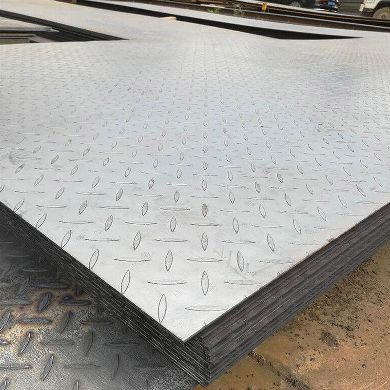 Embossed Checkered Aluminum Sheet 0.5mm Thickness 1050 1060 3003