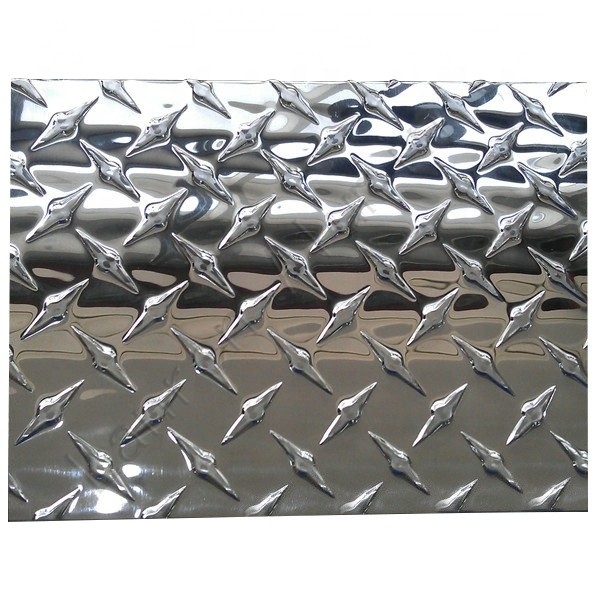 Five Bar Tread Aluminum Checkered Plate 2mm 3mm 8x4 1060 3003 5052 5754