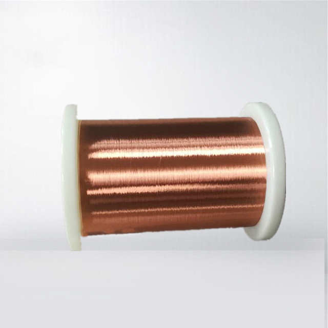 Solderable Enamelled 44 Gauge Copper Metal Wire PEW/N Class 130 Nylon/Polyester