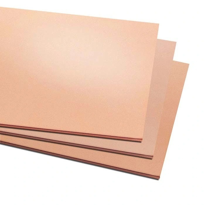 Solid C36000 C11000 Copper Sheet Plate Red Pure Polished 3mm  0.6 Mm 0.7 Mm