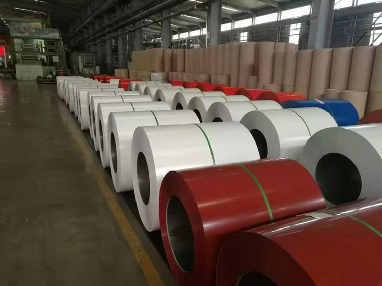 ISO9001 Prepainted Aluminum Rolls Foil With Paper / Plastic Film