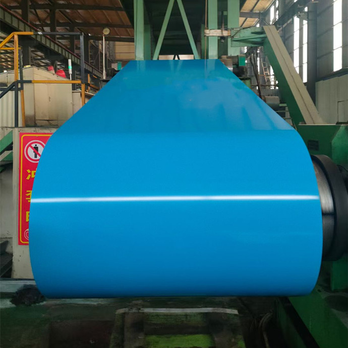 Embossed Prepainted Aluminium Coil In RAL Color Weight 2 - 3T 1200mm