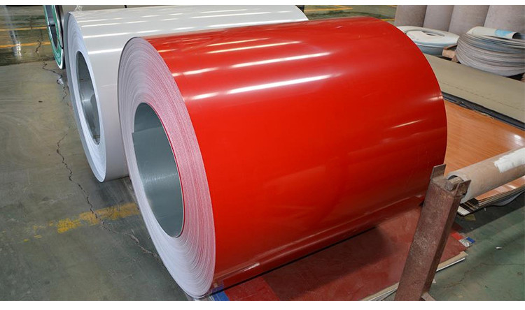ISO9001 Prepainted Aluminum Coil 100 - 1600mm Width Thickness 0.02-3.0mm