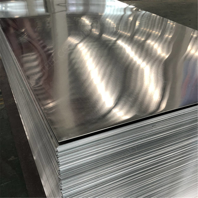 7075 T6 Aluminum Alloy Sheet Plate 200mm Hairline Mill Finish
