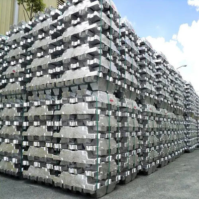 Aluminum Ingot Adc12 Ac2b 99.7% 99.8% 99.9% Aluminum Ingots Bulk Stock