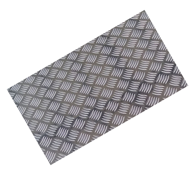 Mill Finish 3003 6061 Aluminum Diamond Tread Plate Alloy 4x8