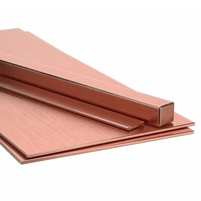 C11000 C12200 Copper Sheet Plate ETP Red T2 C1100 22g 26 Gauge 28 Gauge