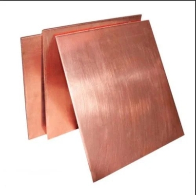 Half Full Hard Copper Sheet Strip Heat Dissipation 0.1-80mm 2000 X 1000 2400 X 1200