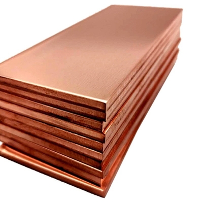 Hot Cold Rolled Copper Sheet For Roofing H63 H65 H68 H85 H90 Tp1 Tu1 12 X 12  1m X 1m