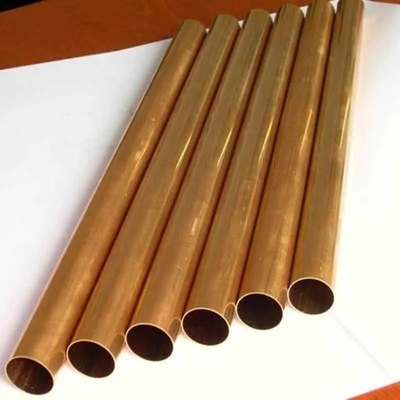 Seamless Copper Pipe Brass Straight H65 H68 H62 Brass Tube