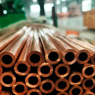 C26000 15mm Copper Metal Pipe Refrigeration Tube 12m 1000mm
