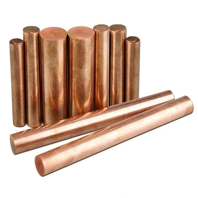 99.99% Pure Round Copper Bar Rod C12200 C18980 C15715 Edge Closing